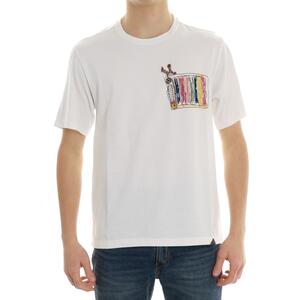 T-SHIRT STAMPA BIANCO